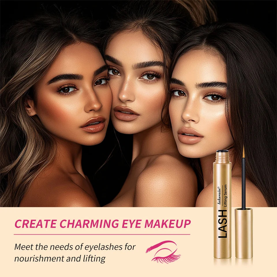 Eyelash Growth Serum Enhancer Eye Lash Fuller Thicker Nourish Lashes Longer Lengthening Lifting Eyelashes Essence Eyelash Makeup