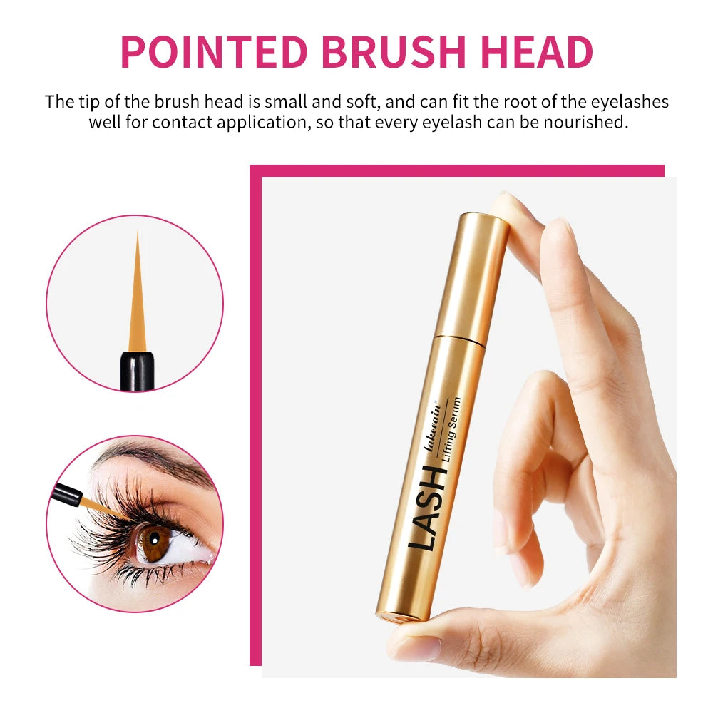 Eyelash Growth Serum Enhancer Eye Lash Fuller Thicker Nourish Lashes Longer Lengthening Lifting Eyelashes Essence Eyelash Makeup