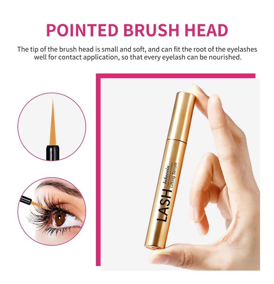 Eyelash Growth Serum Enhancer Eye Lash Fuller Thicker Nourish Lashes Longer Lengthening Lifting Eyelashes Essence Eyelash Makeup