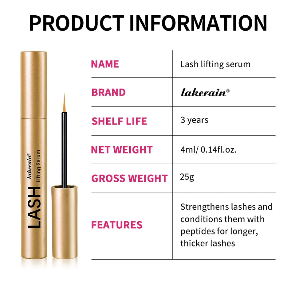 Eyelash Growth Serum Enhancer Eye Lash Fuller Thicker Nourish Lashes Longer Lengthening Lifting Eyelashes Essence Eyelash Makeup