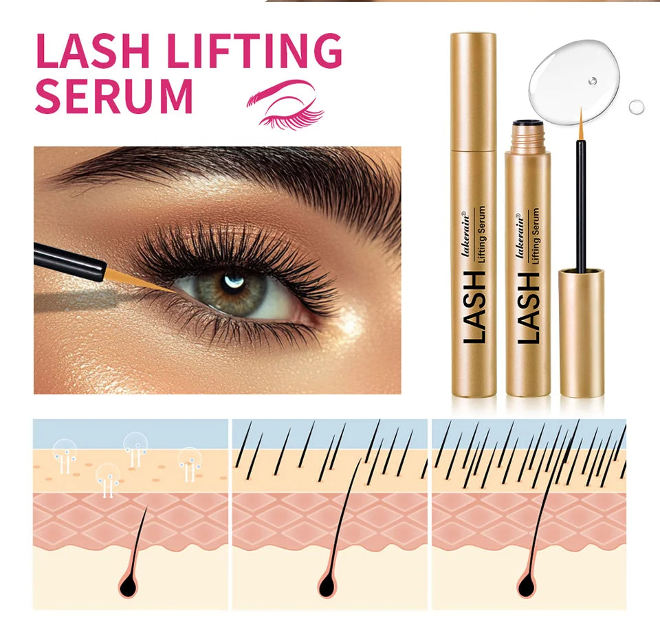 Eyelash Growth Serum Enhancer Eye Lash Fuller Thicker Nourish Lashes Longer Lengthening Lifting Eyelashes Essence Eyelash Makeup